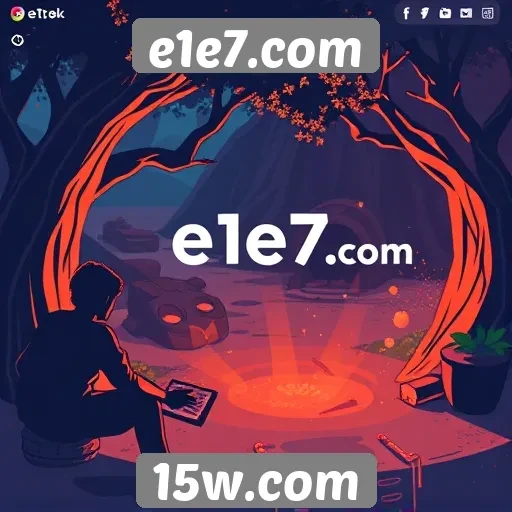 Experiência do usuário no site de jogos e1e7.com